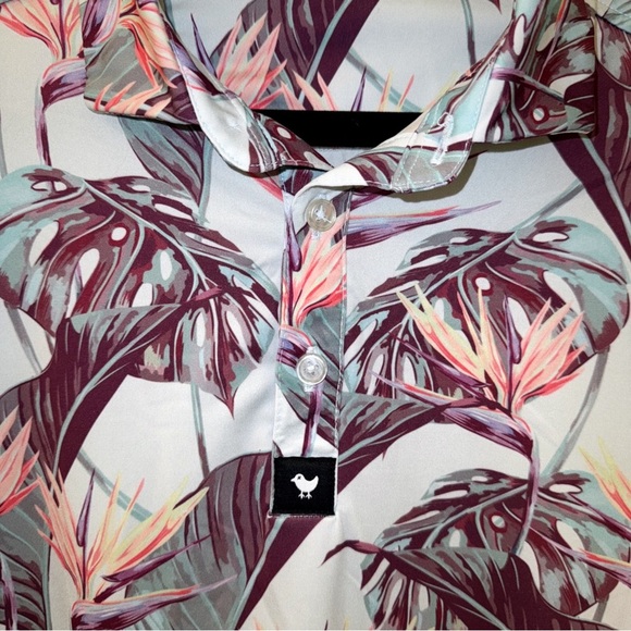 Bad Birdie Shaka Golf Polo size Large - Picture 8 of 11